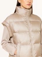 MARC CAIN Daunenweste, Farbe: 646 warm stone (Bild 1)