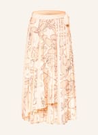 MARC CAIN Plisseerock in Wickeloptik, Farbe: 462 deep peach (Bild 1)