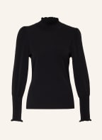MARC CAIN Long sleeve shirt, Color: 900 BLACK (Image 1)