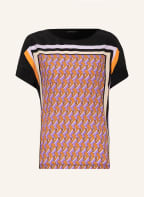 MARC CAIN Blusenshirt mit Seide im Materialmix, Farbe: 725 lilac (Bild 1)