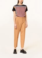 MARC CAIN Blusenshirt mit Seide im Materialmix, Farbe: 725 lilac (Bild 1)