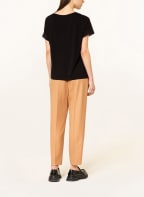 MARC CAIN Blusenshirt mit Seide im Materialmix, Farbe: 725 lilac (Bild 1)