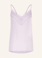 MARC CAIN Seidentop mit Spitze, Farbe: 716 malve (Bild 1)
