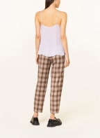 MARC CAIN Seidentop mit Spitze, Farbe: 716 malve (Bild 1)
