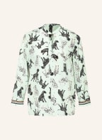 MARC CAIN Blouse-style shirt with silk, Color: 505 light mint (Image 1)