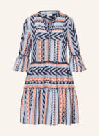 MRS & HUGS Kleid mit 3/4-Arm, Farbe: HELLBLAU/ BLAU/ LACHS (Bild 1)