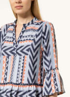 MRS & HUGS Kleid mit 3/4-Arm, Farbe: HELLBLAU/ BLAU/ LACHS (Bild 1)