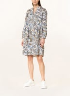 darling harbour Hemdblusenkleid, Farbe: WEISS/ DUNKELBLAU/ DUNKELGELB (Bild 1)