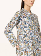 darling harbour Hemdblusenkleid, Farbe: WEISS/ DUNKELBLAU/ DUNKELGELB (Bild 1)