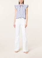 Seafarer Flared Jeans, Farbe: WEISS (Bild 1)