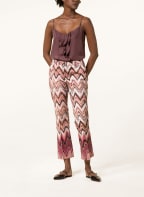 LUISA CERANO 7/8-Hose, Farbe: ALTROSA/ SCHWARZ/ ROSA (Bild 1)