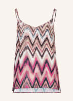 LUISA CERANO Top, Farbe: FUCHSIA/ SCHWARZ/ BEIGE (Bild 1)