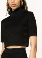 FENDI Cropped-Strickshirt , Farbe: SCHWARZ (Bild 1)
