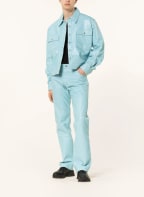 rough. Lederhose , Farbe: HELLBLAU (Bild 1)
