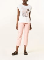 monari T-Shirt mit Glitzergarn, Farbe: WEISS/ ROSA (Bild 1)