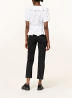 POLO RALPH LAUREN Leinenbluse aus Lochspitze , Farbe: WEISS (Bild 1)