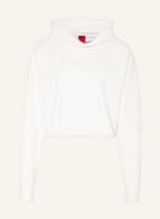 HUGO Cropped-Hoodie DANGAYA, Farbe: ECRU (Bild 1)