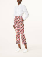 CAMBIO Hose STELLY , Farbe: WEISS/ SCHWARZ/ PINK (Bild 1)