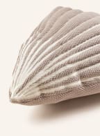 BROSTE COPENHAGEN Dekokissen SEASHELL, Farbe: GRAU (Bild 1)