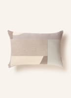 BROSTE COPENHAGEN Dekokissenhülle KARLA, Farbe: TAUPE/ CREME/ HELLGRAU (Bild 1)
