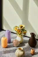 BROSTE COPENHAGEN Vase KAI , Farbe: HELLBRAUN (Bild 1)