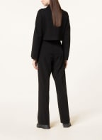 CAMBIO Wide leg trousers, Color: BLACK (Image 1)