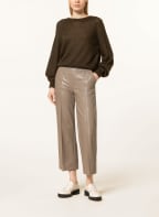 CAMBIO Culottes CAMERON in leather look, Color: BEIGE (Image 1)