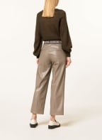 CAMBIO Culottes CAMERON in leather look, Color: BEIGE (Image 1)