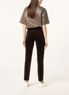 CAMBIO Corduroy trousers PINA, Color: DARK BROWN (Image 1)