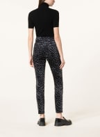 CAMBIO Velvet pants RAY , Color: DARK GRAY/ BLACK (Image 1)
