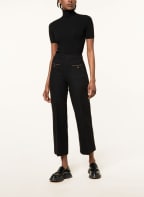 CAMBIO Tweed culottes CAMERON, Color: BLACK (Image 1)