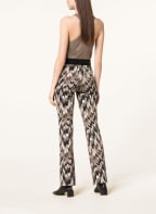 CAMBIO Trousers FLOWER, Color: BLACK/ TAUPE/ GRAY (Image 1)