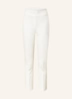 CAMBIO Piqué pants RANEE, Color: WHITE (Image 1)