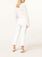 CAMBIO Piqué pants RANEE, Color: WHITE (Image 1)