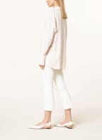 CAMBIO Piqué pants RANEE, Color: WHITE (Image 1)