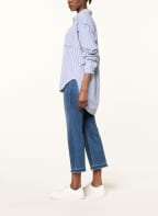 CAMBIO 7/8-jeans PARIS, Color: 5155 medium striped open hem (Image 1)