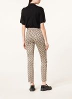 CAMBIO Jacquard trousers RANEE, Color: BLUE GRAY/ LIGHT BROWN/ BLACK (Image 1)