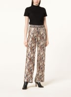 CAMBIO Trousers ALICE with sequins , Color: BLACK/ CREAM (Image 1)