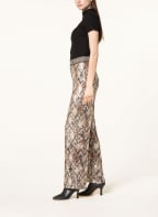 CAMBIO Trousers ALICE with sequins , Color: BLACK/ CREAM (Image 1)