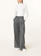 CAMBIO Wide leg trousers MIRA, Color: GRAY (Image 1)