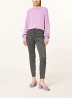 CAMBIO Trousers ROS, Color: BLACK/ WHITE (Image 1)