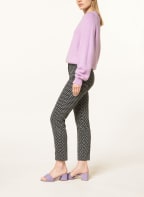 CAMBIO Trousers ROS, Color: BLACK/ WHITE (Image 1)