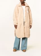 yippie hippie Teddy coat, Color: CREAM (Image 1)