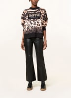 yippie hippie Sweatshirt, Farbe: SCHWARZ/ BEIGE (Bild 1)