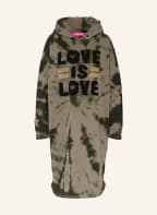 yippie hippie Hoodie-Kleid, Farbe: KHAKI (Bild 1)