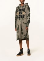 yippie hippie Hoodie-Kleid, Farbe: KHAKI (Bild 1)