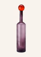 pols potten 4-piece Carafe set BUBBLES & BOTTLES XXL, Color: DARK RED/ TURQUOISE/ PURPLE (Image 1)