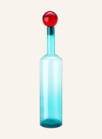 pols potten 4-piece Carafe set BUBBLES & BOTTLES XXL, Color: DARK RED/ TURQUOISE/ PURPLE (Image 1)