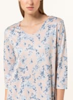mey Nachthemd mit 3/4-Arm , Farbe: ROSÉ/ HELLBLAU/ WEISS (Bild 1)