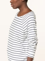 Juvia Schlafshirt , Farbe: WEISS/ DUNKELGRAU (Bild 1)